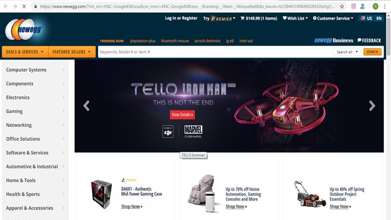 نیو اگ (Newegg)