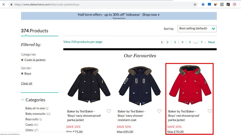 انتخاب محصول در دبنهامز