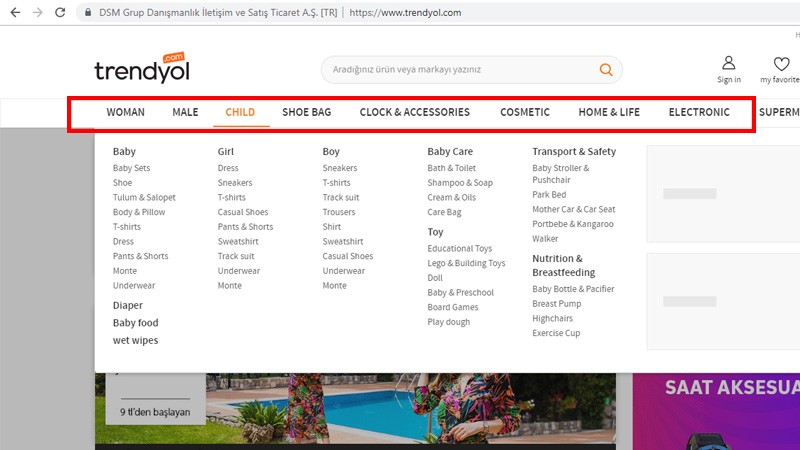 ترندیول (Trendyol) 