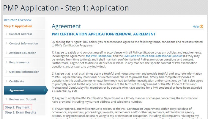 آزمون مدیریت پروژه PMP