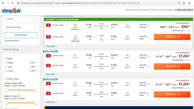 رزرو بلیط هواپیما و هتل در سایت چیپ ایر