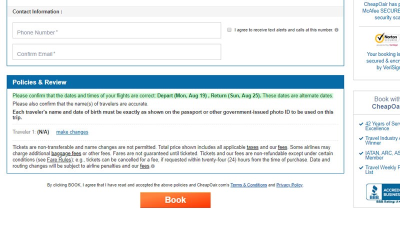رزرو بلیط هواپیما و هتل در سایت چیپ ایر