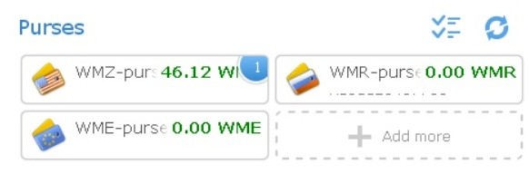 شارژ حساب وب مانی