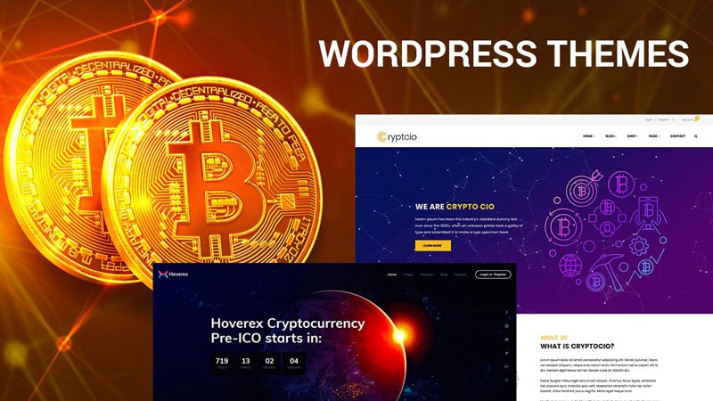 قالب های ارز دیجیتال برای وردپرس