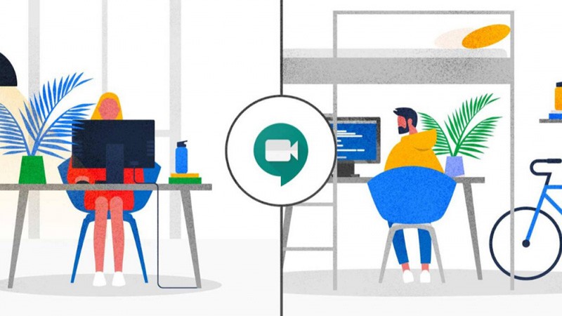 گوگل میت google meet