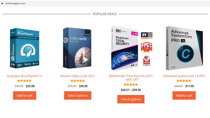 گام دوم خرید از فروشگاه WorthWagon