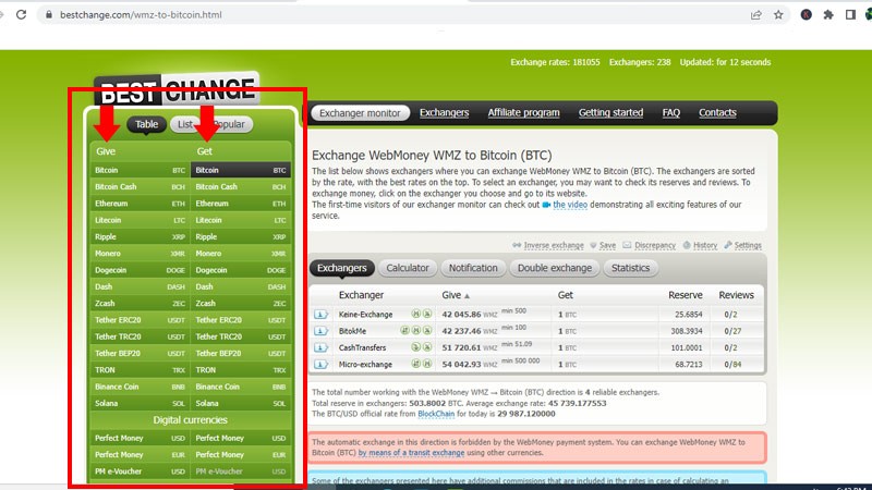 مرحله دوم خرید ارز دیجیتال با وب مانی