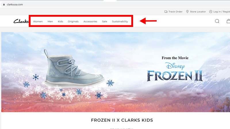 خرید از سایت کلارکس