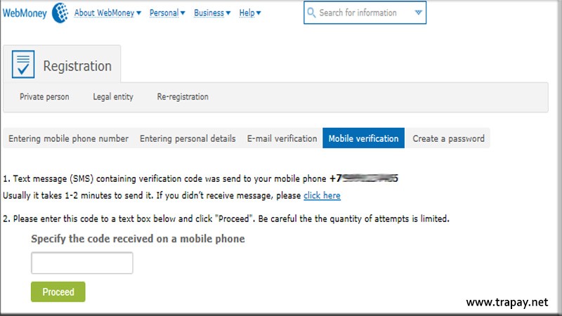 مراحل افتتاح وب مانی