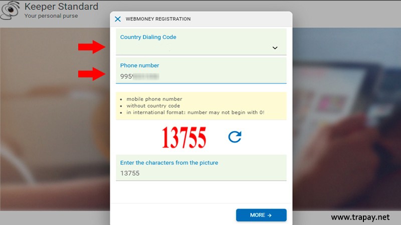 مراحل افتتاح وب مانی