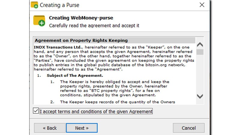 افتتاح کیف پول وب مانی در WM Keeper WinPro
