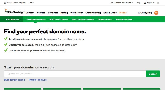 گوددی (Godaddy)