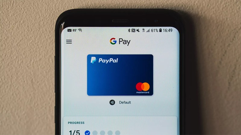 پی پال و گوگل پی google pay