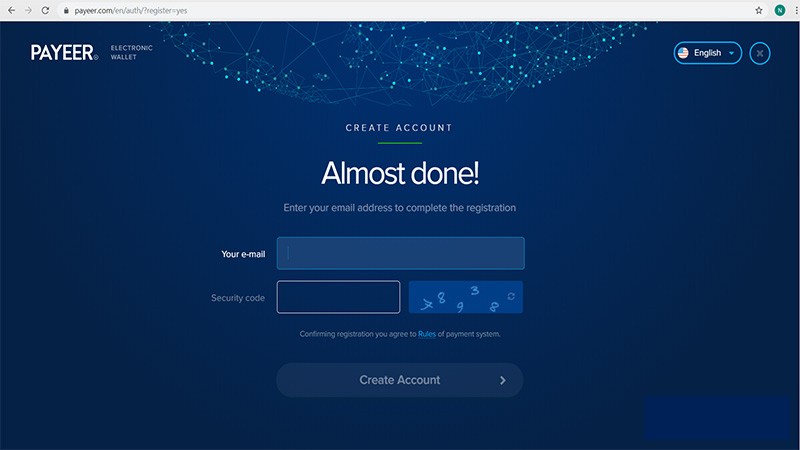 افتتاح حساب پی یر (Payeer)