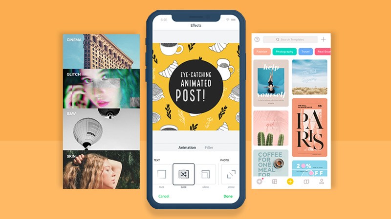 اپلیکیشن های ساخت استوری اینستاگرام