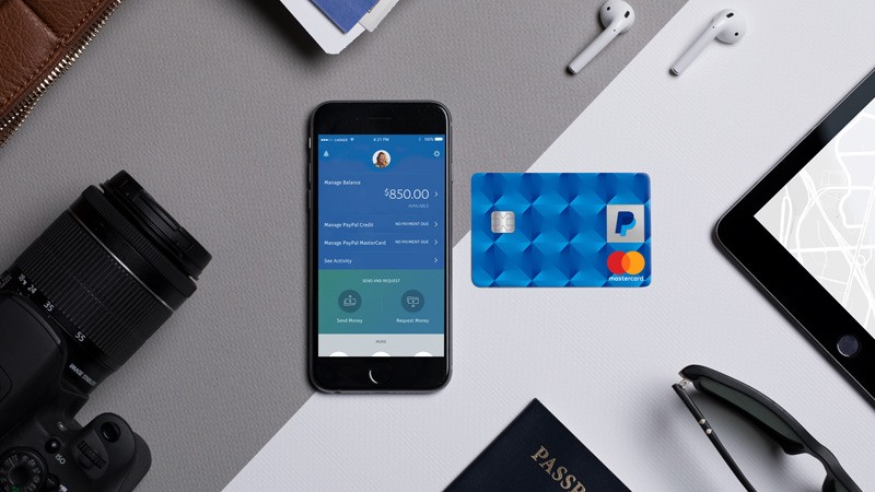 کارت اعتباری و مسترکارت پی پال