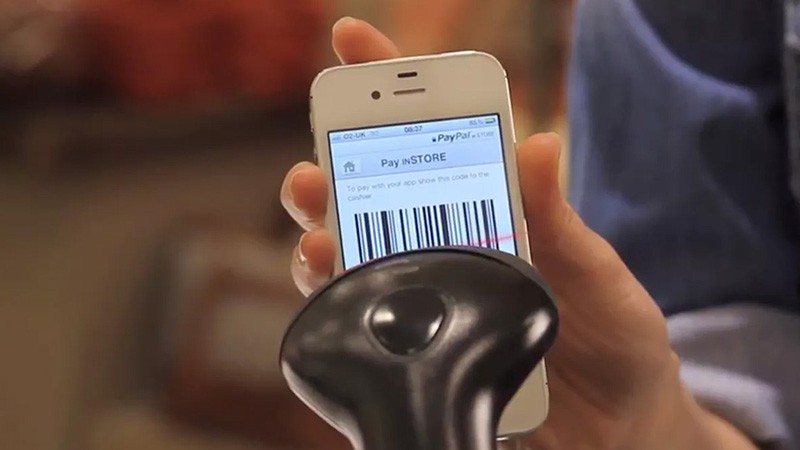 پرداخت درون فروشگاهی پی پال