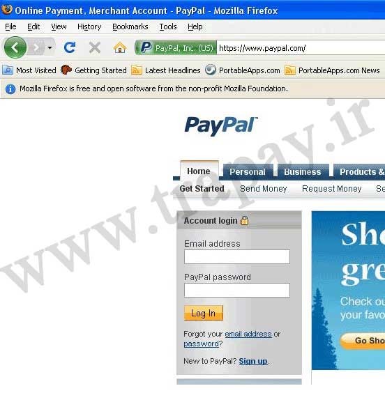 برنامه های قابل حمل پی پال جهت چلوگیری از هک پی پال