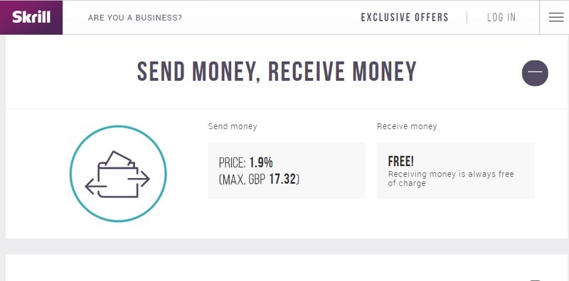 Skrill (اسکریل) یکی از موارد دیگر شبیه به پی‌پل