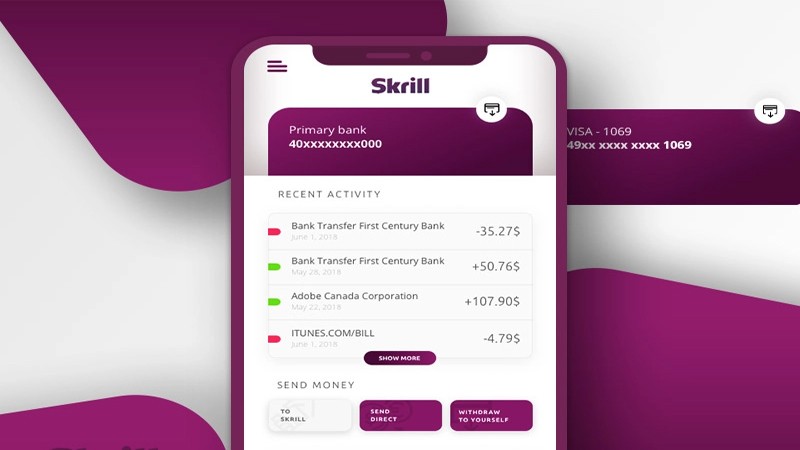 تغییرات اکانت اسکریل (skrill)