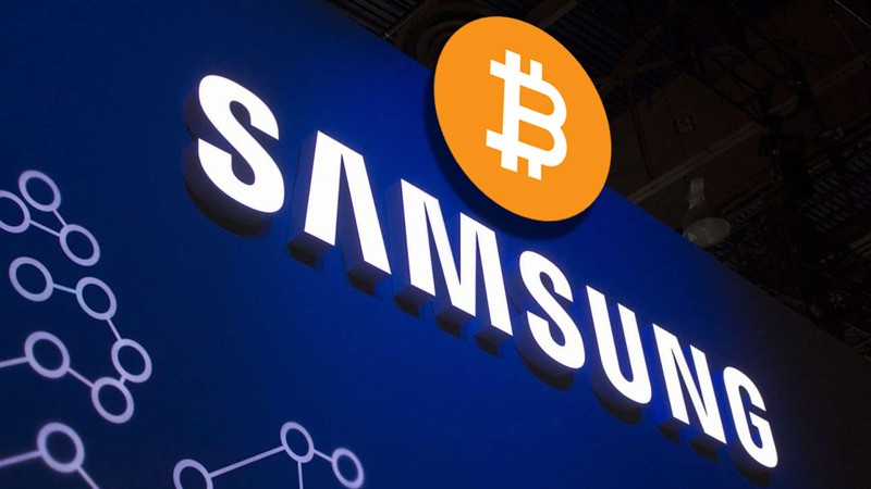 بیت کوین در بلاک چین سامسونگ Keystore