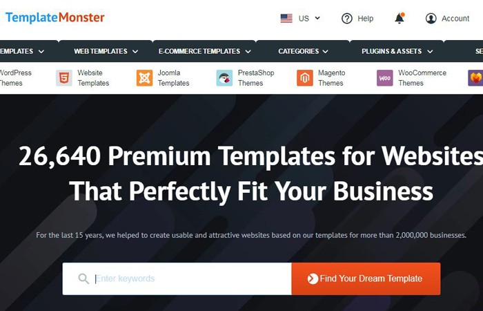 سایت TemplateMonster