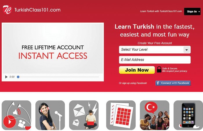 سایت turkishclass101