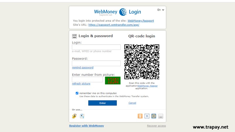 ارتقا حساب وب مانی به فرمال