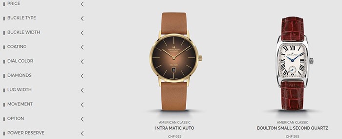 خرید ساعت از همیلتون