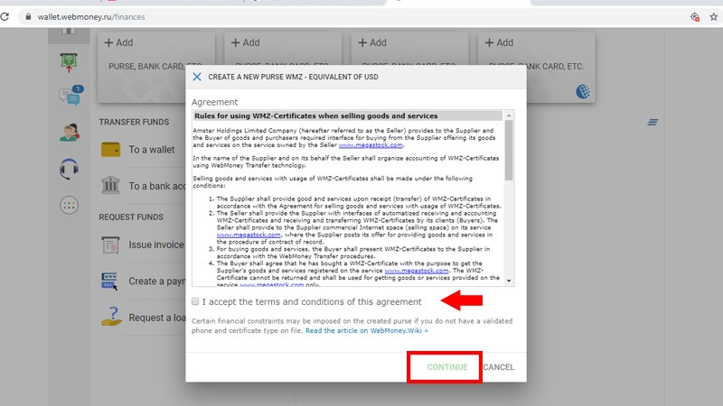 نحوه افتتاح webmoney