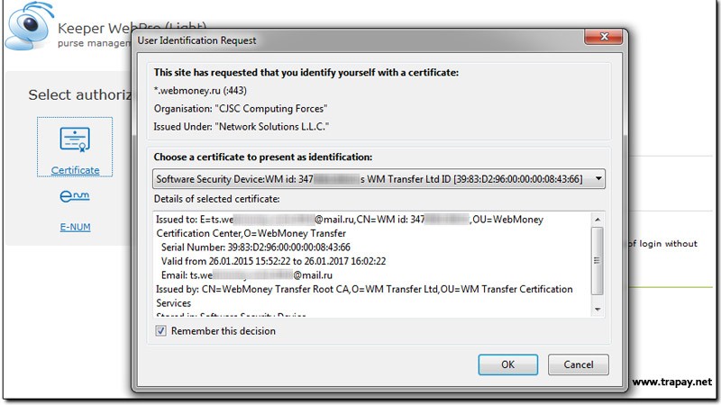 تغییر پسورد وب مانی در وب مانی کیپر وب پرو
